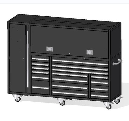 Heavy Duty Metallwerkzeugkiste mit Hutch- und Socket-Schubladen Mehrfachschubladen optional