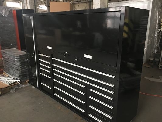 Mehrfachschubladen Optional professionelle 96&quot; mechanische Werkzeugkiste mit Rädern und Lichtern