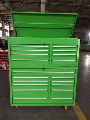 Aluminiumgriffe und Rollwerkzeugkiste aus Edelstahl für die Lagerung von Werkstattgeräten