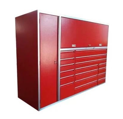 Professionelle Hardware-Speicherwerkzeugbox Schwerlastwerkzeugschrank Trolley mit EVA-Schaum
