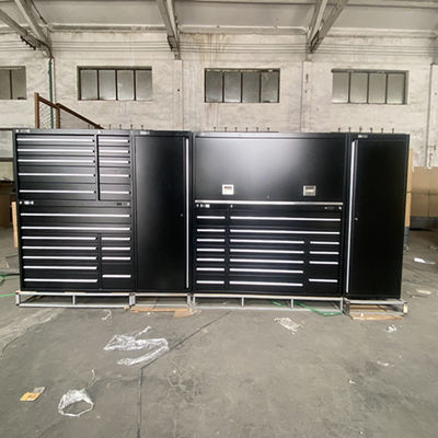 Optionale Handgriffe Metallwerkzeugschrank aus kaltgewalztem Stahl für Werkstatt und Garage