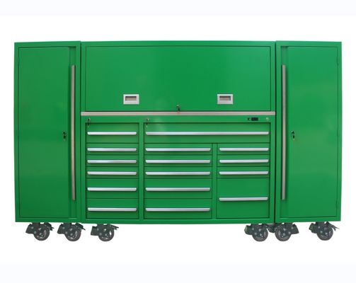 Mechanik Werkzeuge für die Reparatur von Fahrzeugen Set Box Industrie-Schwerlastwerkzeugkasten mit Rädern und Schlüsselschloss