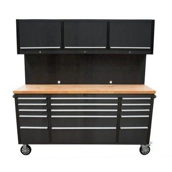 Bequeme Schloss-Stil mechanische Werkzeugbox mit Rollschrank und V-Light Haarverlängerungs-Set