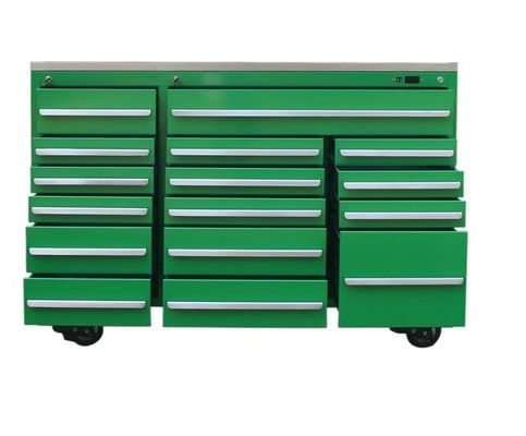 Bequeme Schloss-Stil mechanische Werkzeugbox mit Rollschrank und V-Light Haarverlängerungs-Set